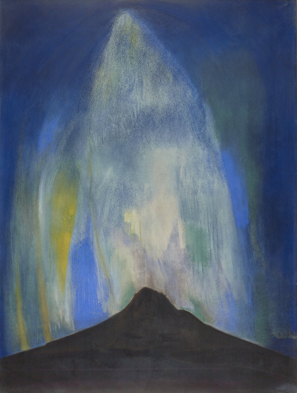 Pyrotechnische Feuer von Joseph Stella