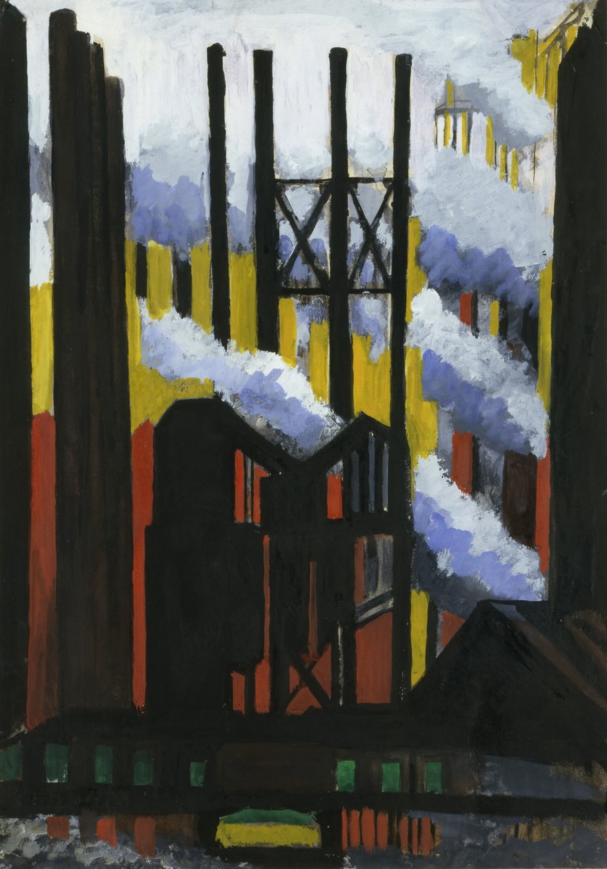 Stahlwerk von Joseph Stella