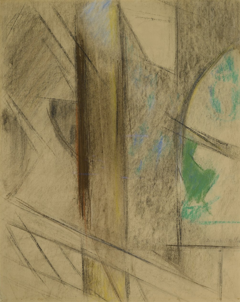 Studie für die Brooklyn Bridge von Joseph Stella