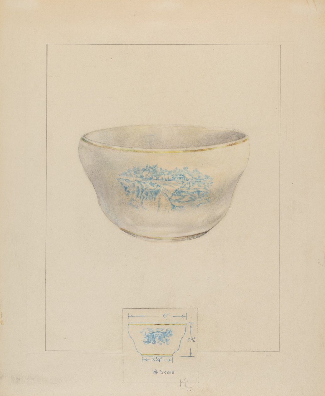 Schüssel von Joseph Sudek