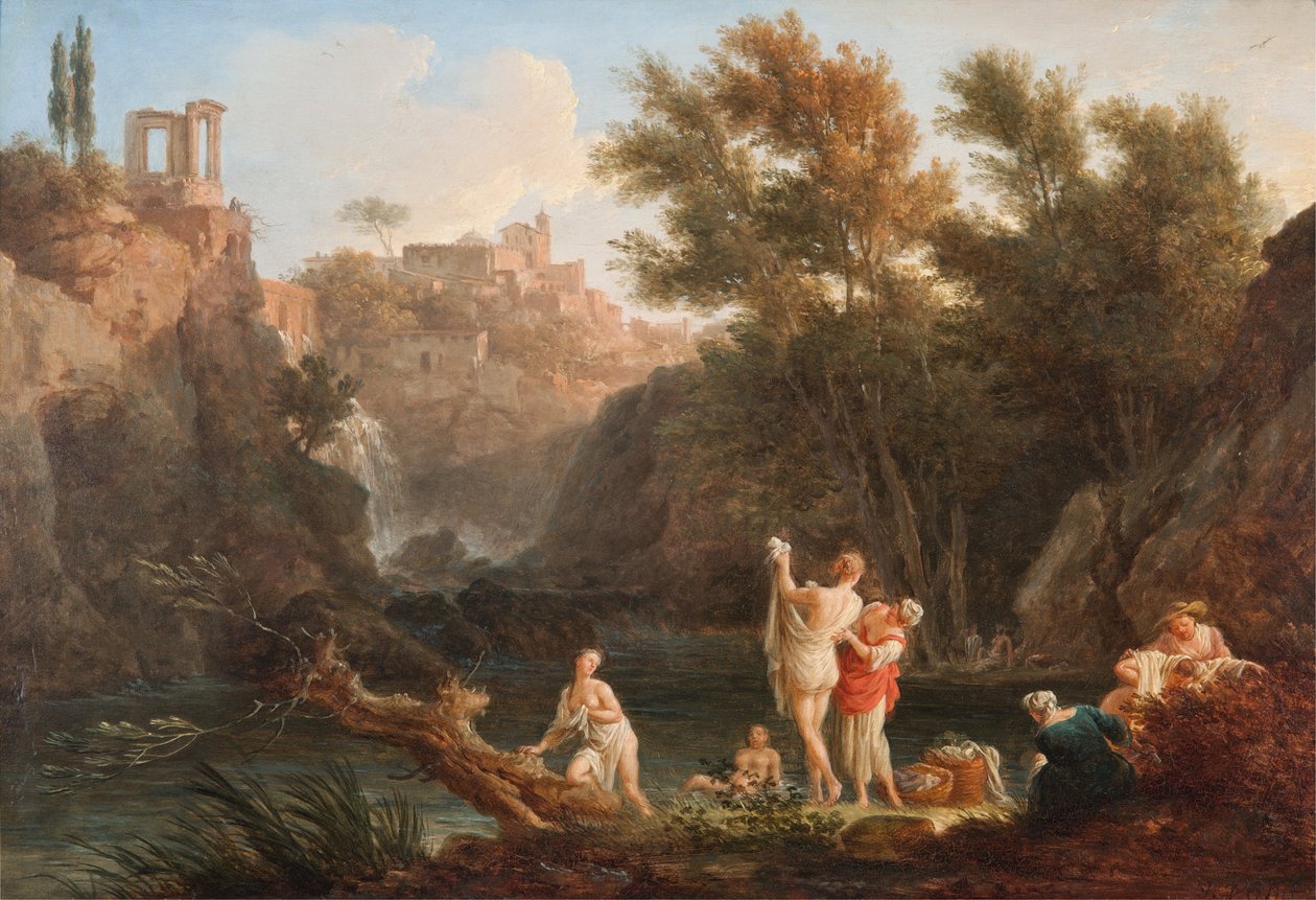 Die vier Tageszeiten: Abend von Joseph Vernet