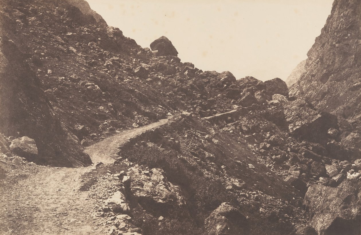 Sentier du chaos, St-Sauveur, 1853 von Joseph Vigier