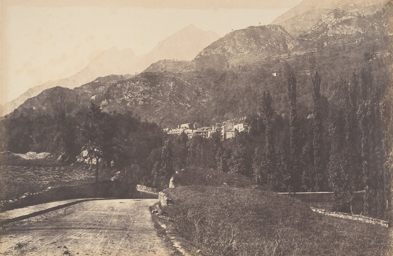 Ansicht der Gewässer von Saint-Sauveur von Joseph Vigier