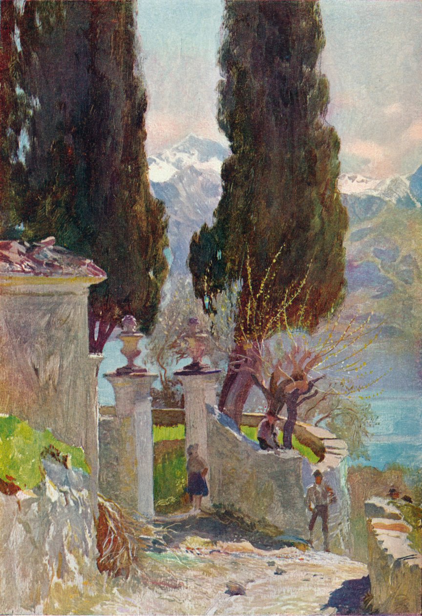 Das Klostertor, 19. Jahrhundert von Joseph Walter West