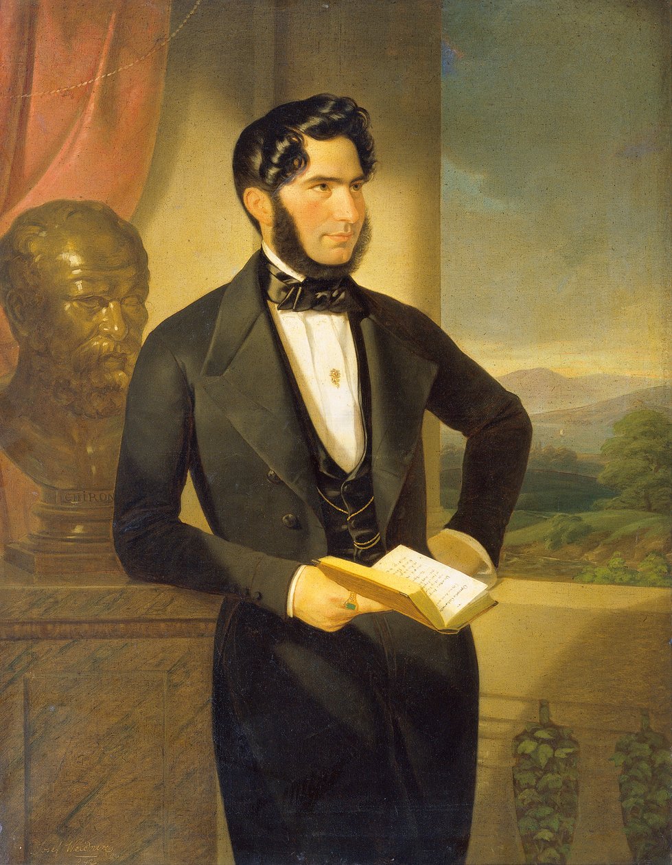 Herrenbildnis von Joseph Weidner