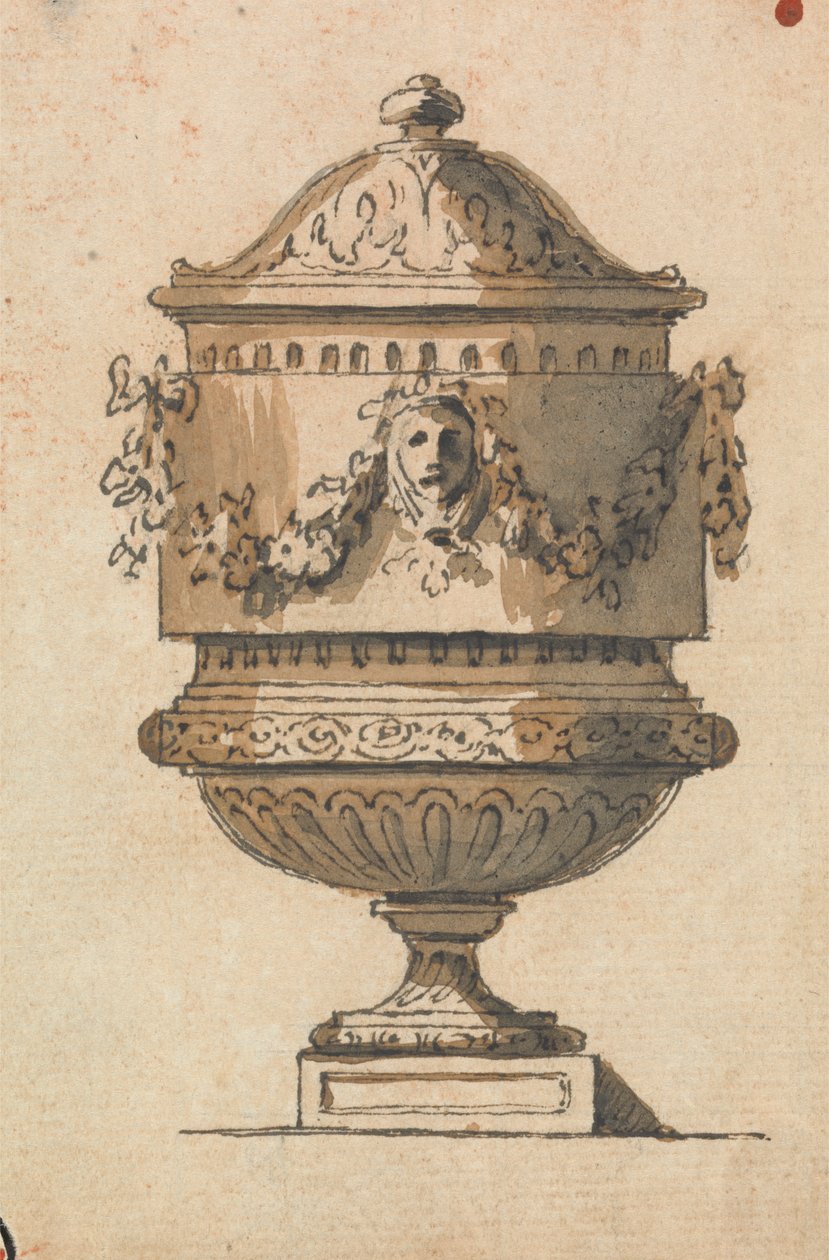Entwurf für eine Urne von Joseph Wilton