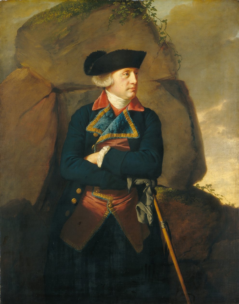 Porträt eines Gentlemans von Joseph Wright