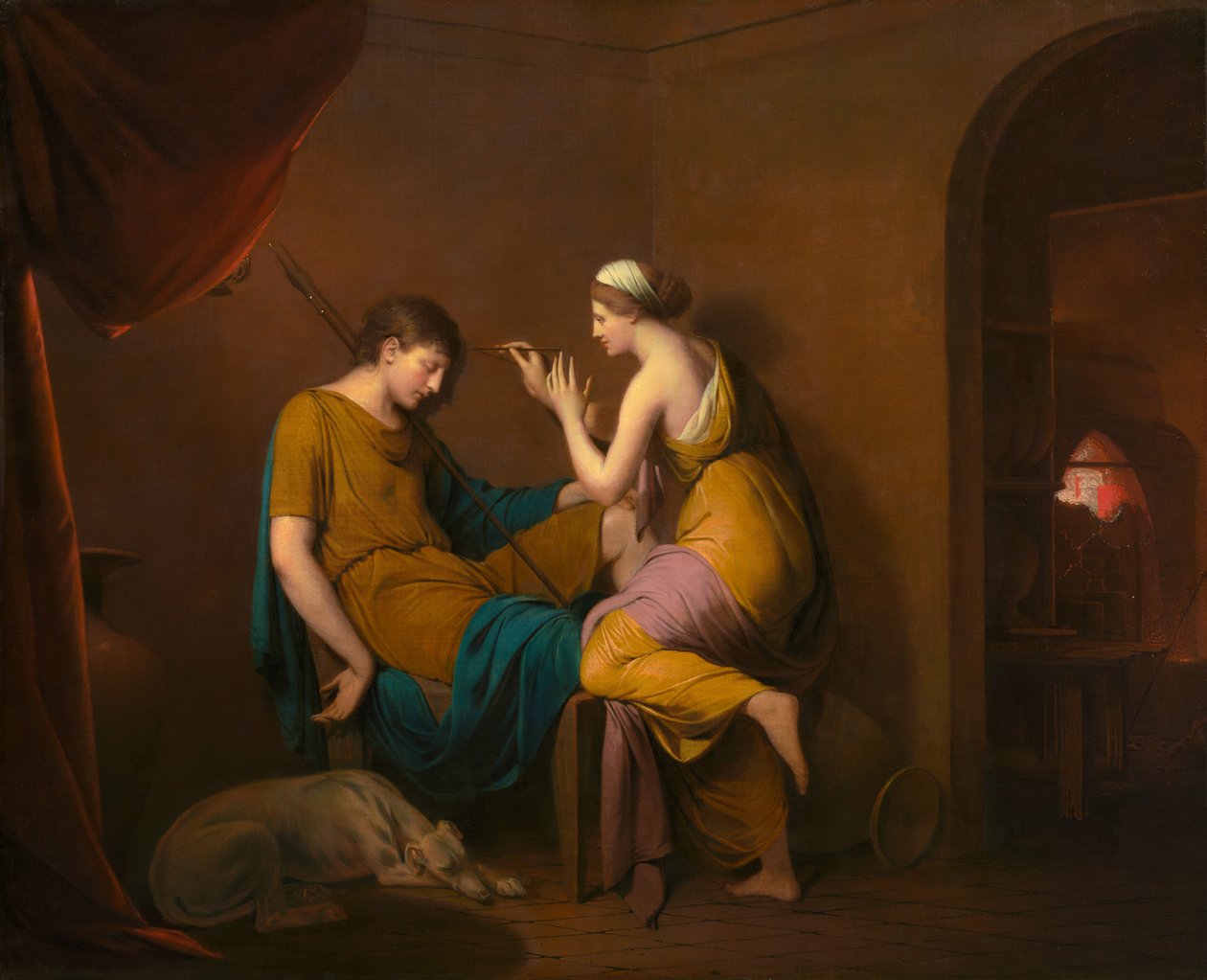 Die korinthische Magd von Joseph Wright