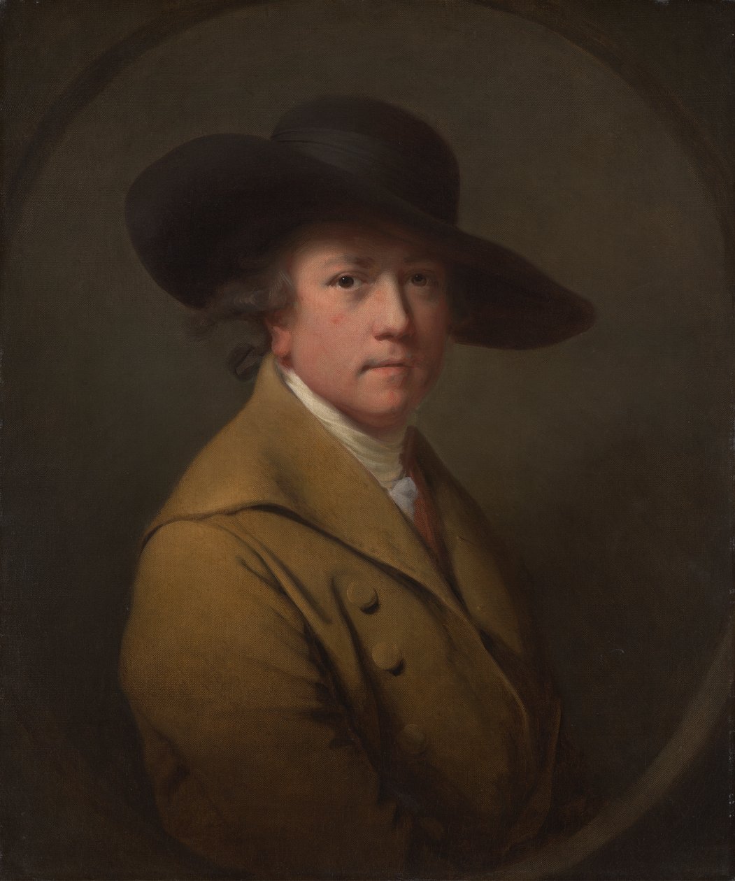 Selbstporträt von Joseph Wright of Derby