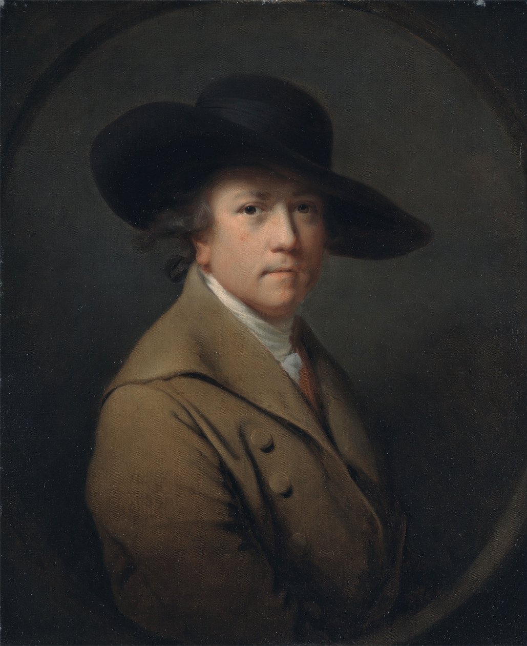 Selbstporträt von Joseph Wright of Derby