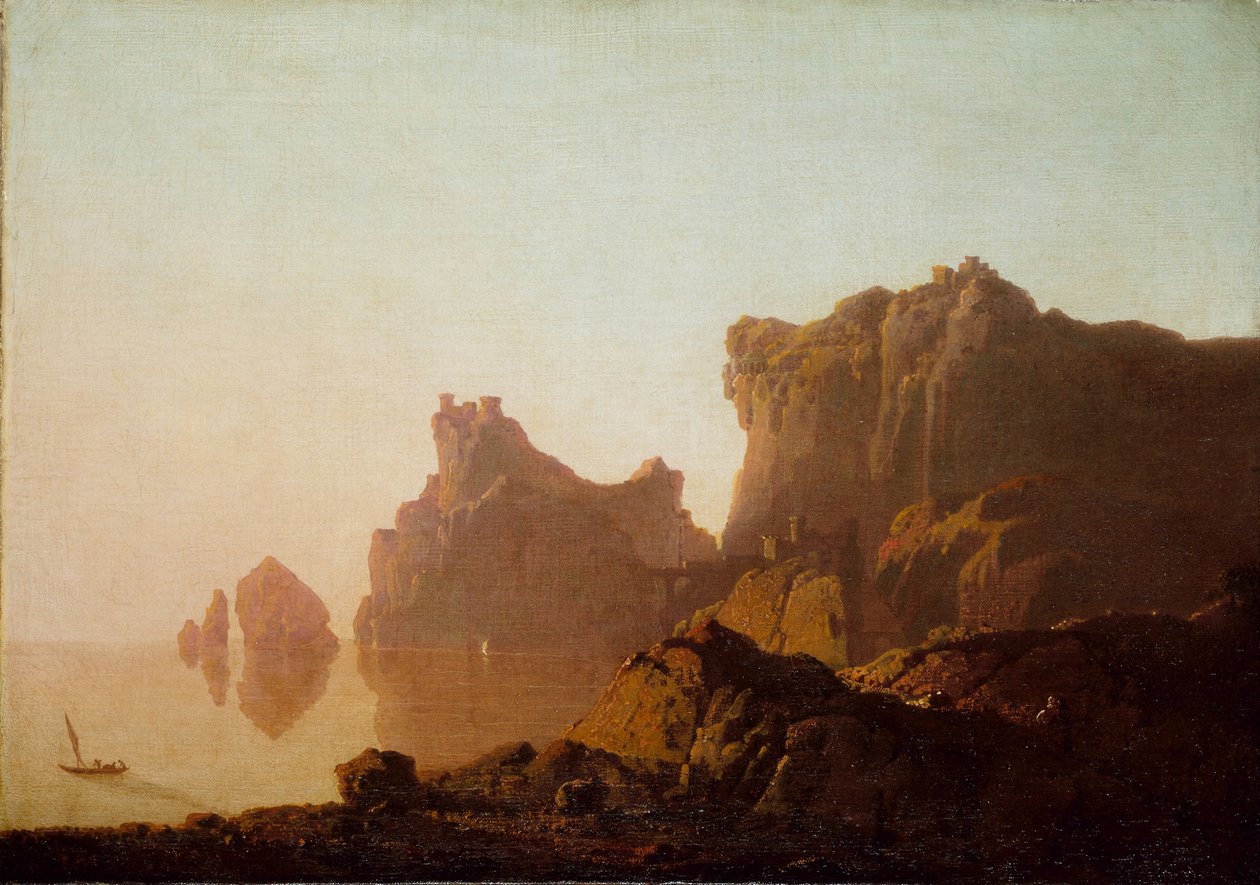 Der Golf von Salerno von Joseph of Derby Wright