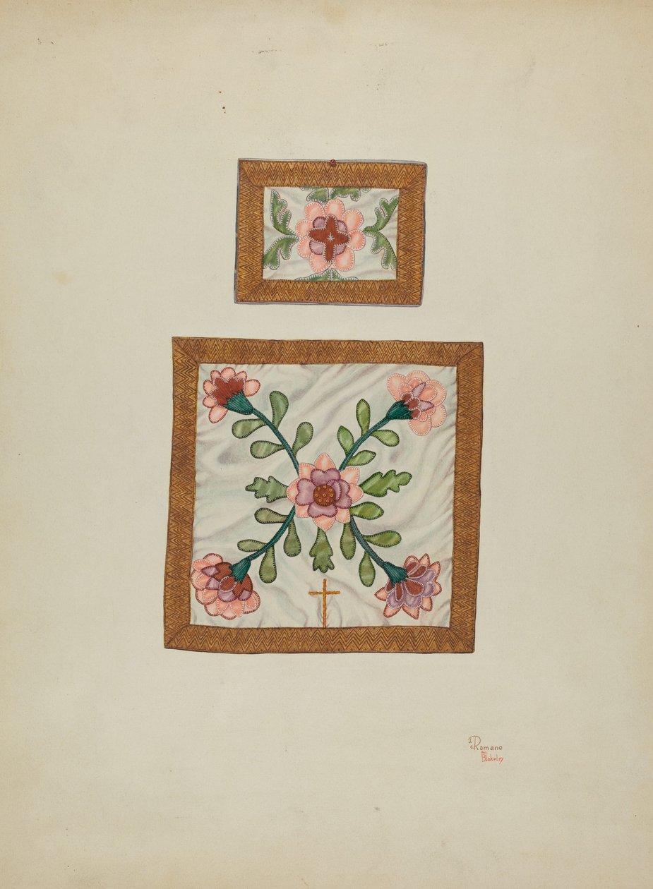Bursa und Kelchvelum, ca. 1940 von Josephine C. Romano