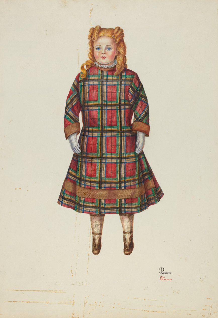 Puppe - Florence, ca. 1941 von Josephine C. Romano