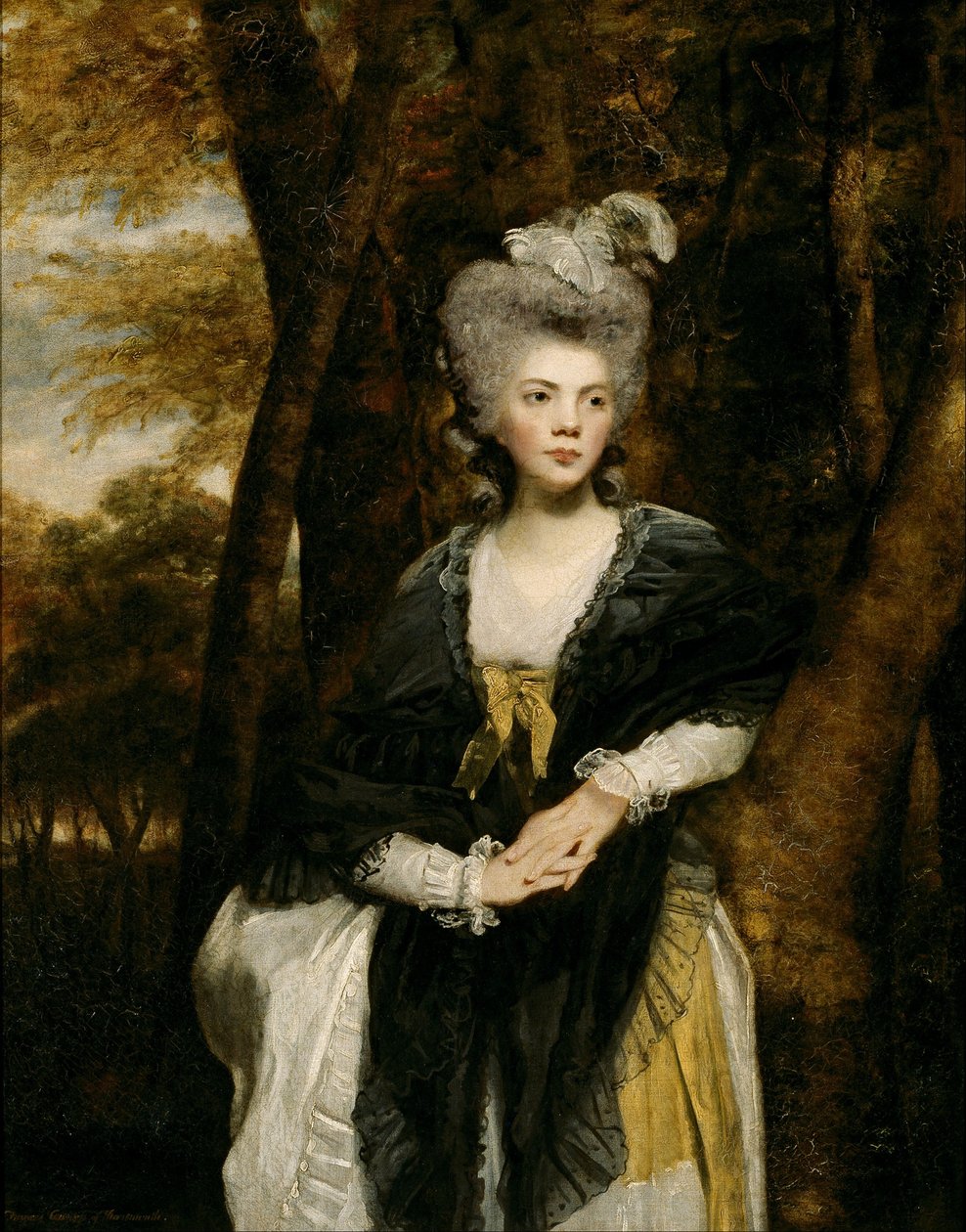 Lady Frances Finch von Joshua Reynolds