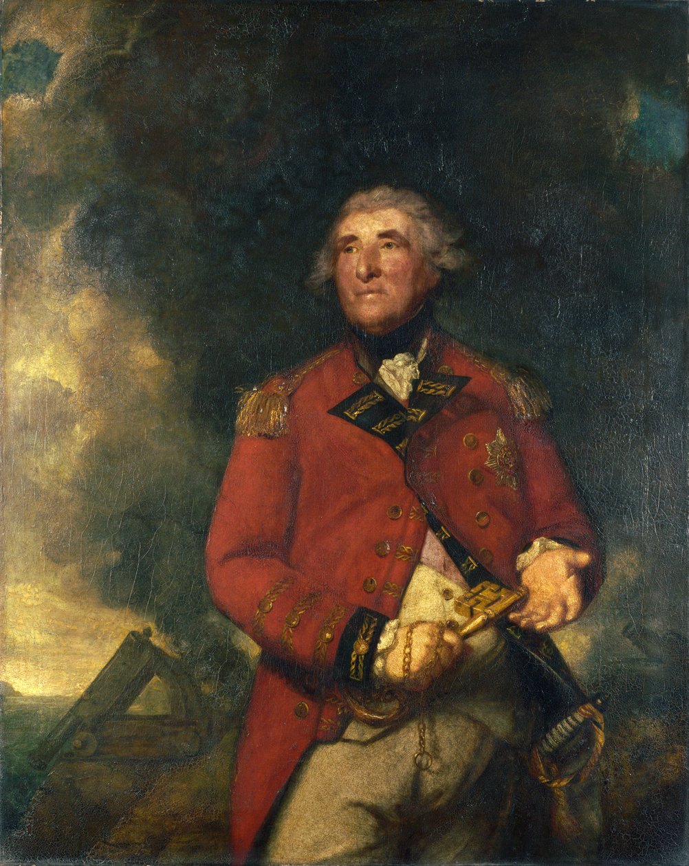 Lord Heathfield von Gibraltar von Joshua Reynolds