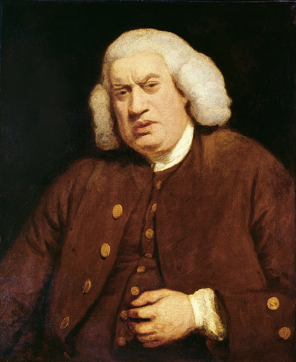 Porträt von Dr. Samuel Johnson (1709-84) von Joshua Reynolds