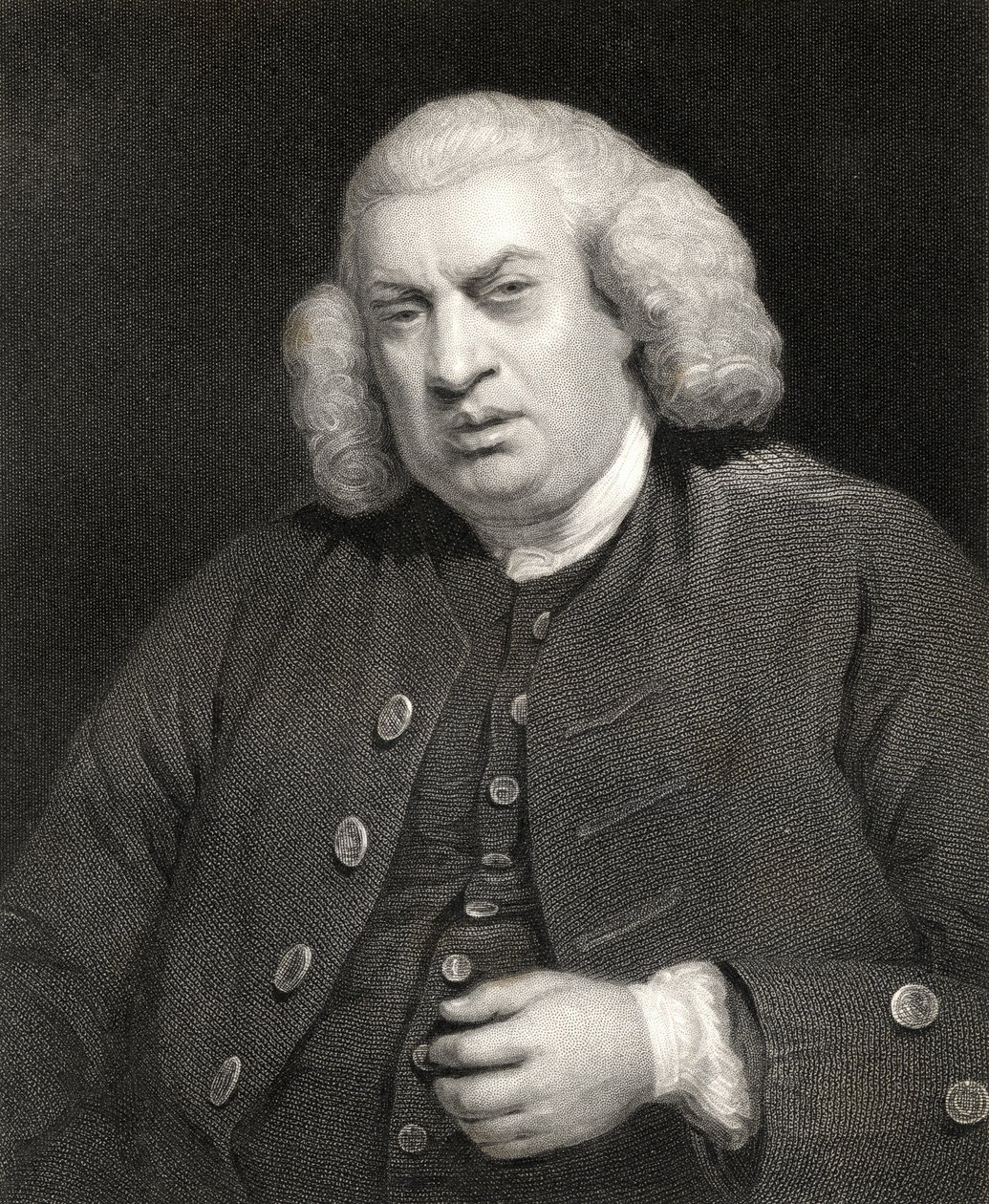 Porträt von Dr. Samuel Johnson (1709-84) von Joshua Reynolds