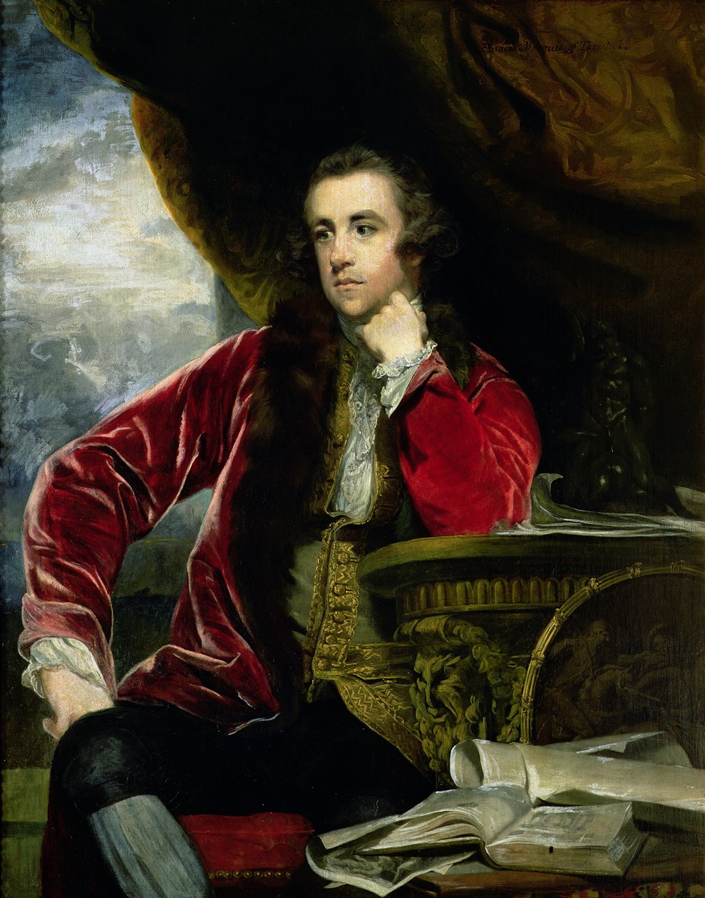 Porträt von Francis Russell, Marquess of Tavistock (gest. 1767) von Joshua Reynolds