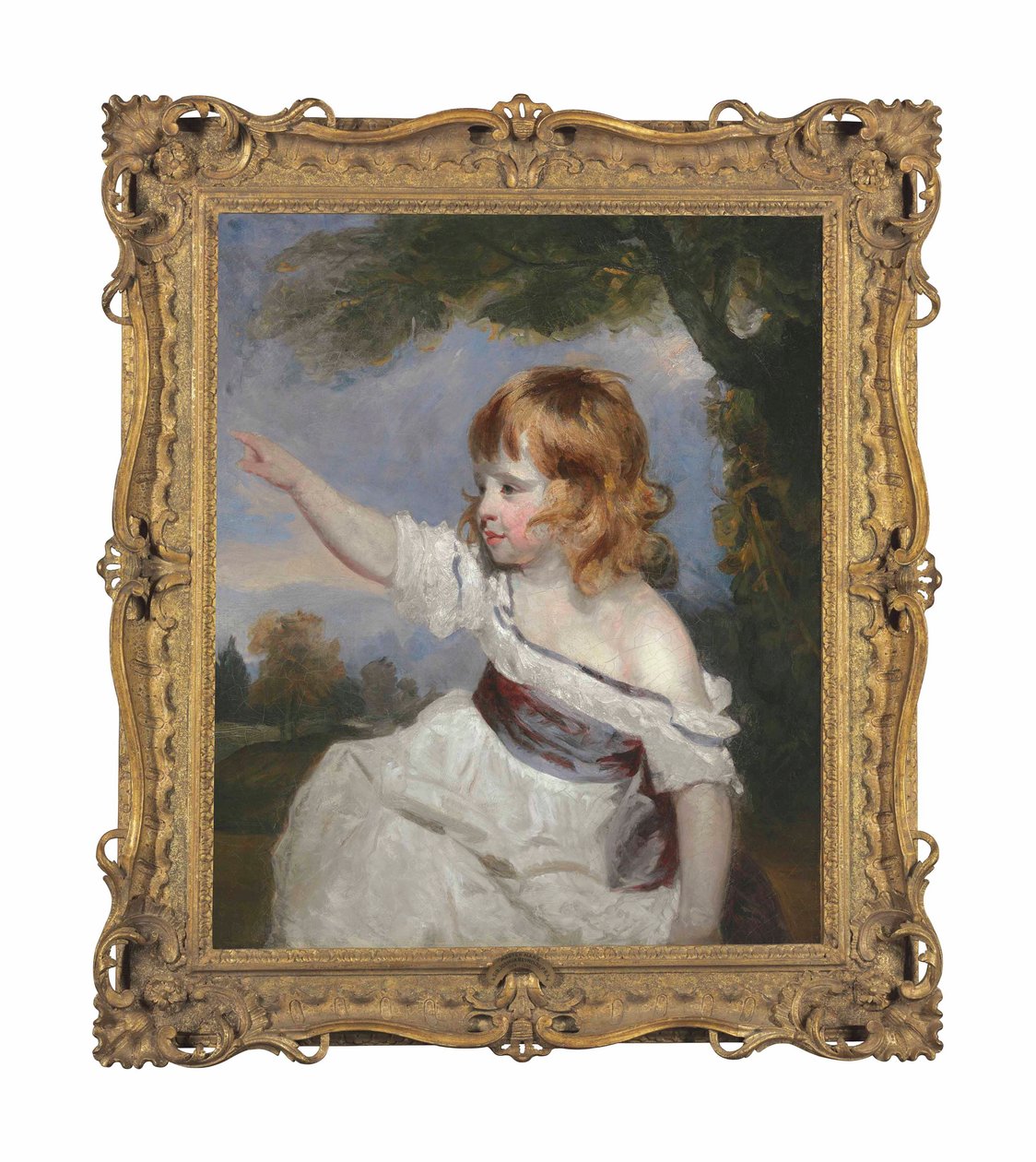 Porträt von Meister Hare, oder Kindheit von Joshua Reynolds