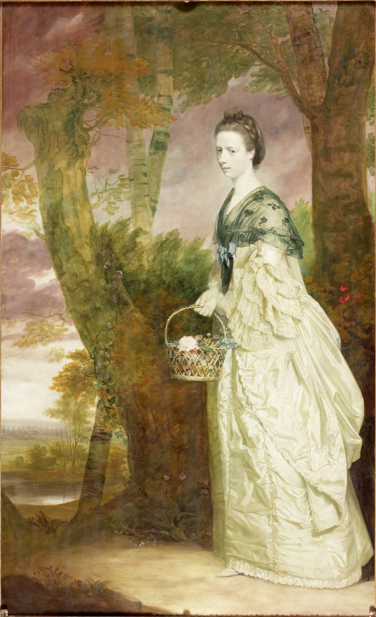 Porträt von Mrs Elizabeth Riddell, 1763 von Joshua Reynolds