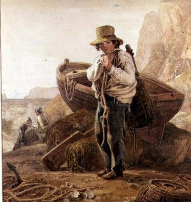 Der junge Fischerjunge von Joshua Cristall