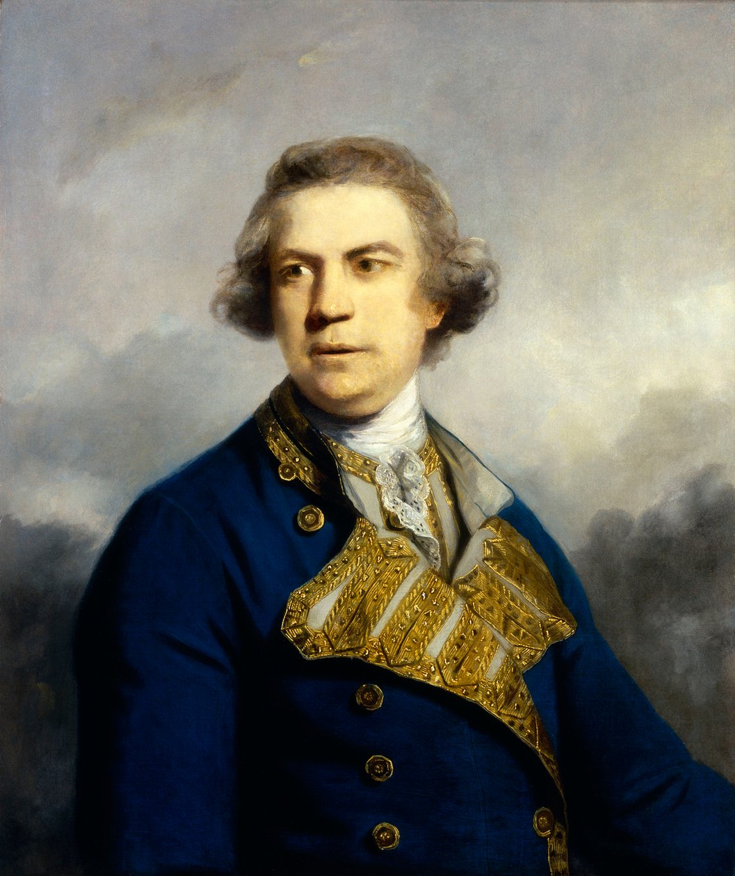 Admiral Augustus Keppel (1725-1786) von Joshua Reynolds