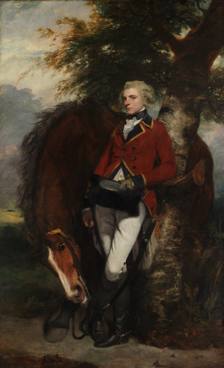 Kapitän George K.H. Coussmaker von Joshua Reynolds