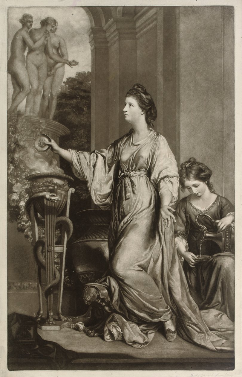 Lady Sarah Bunbury von Joshua Reynolds