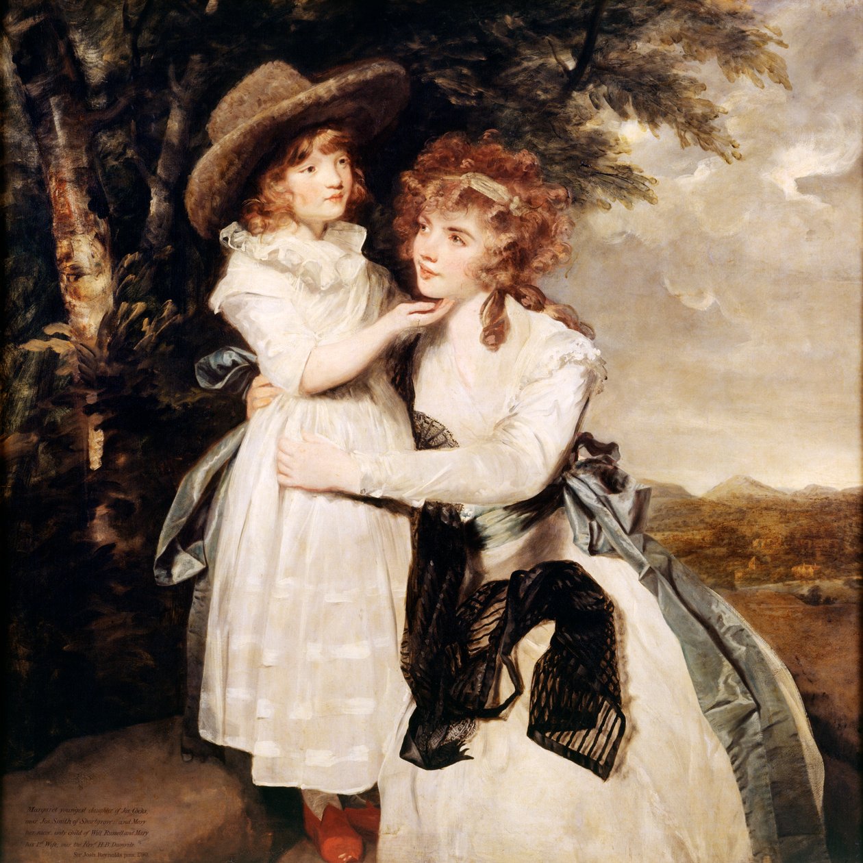 Miss Cocks und ihre Nichte von Joshua Reynolds