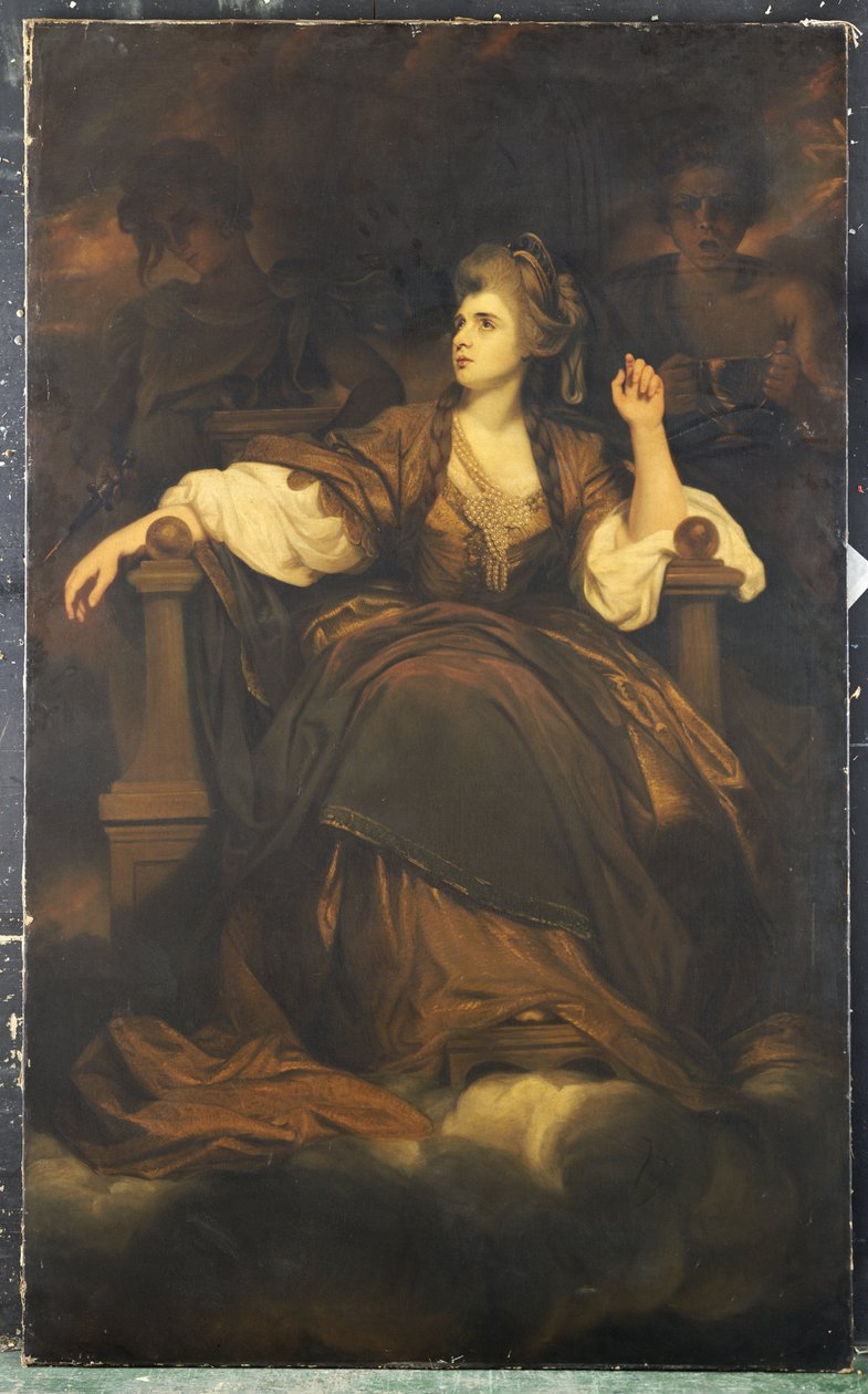 Mrs. Siddons als "Die tragische Muse" von Joshua Reynolds