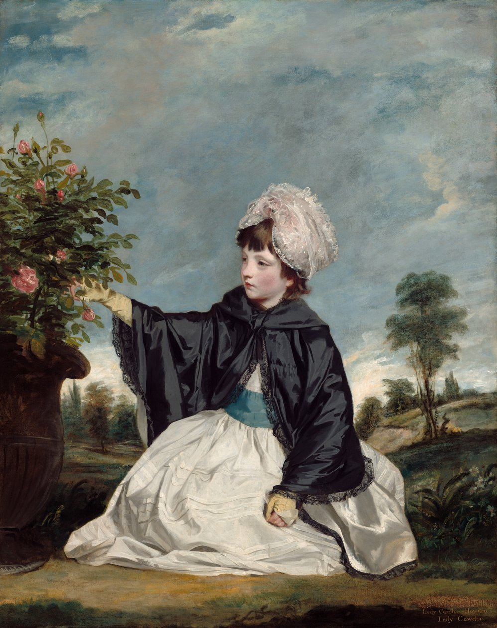 Porträt von Lady Caroline Howard von Joshua Reynolds