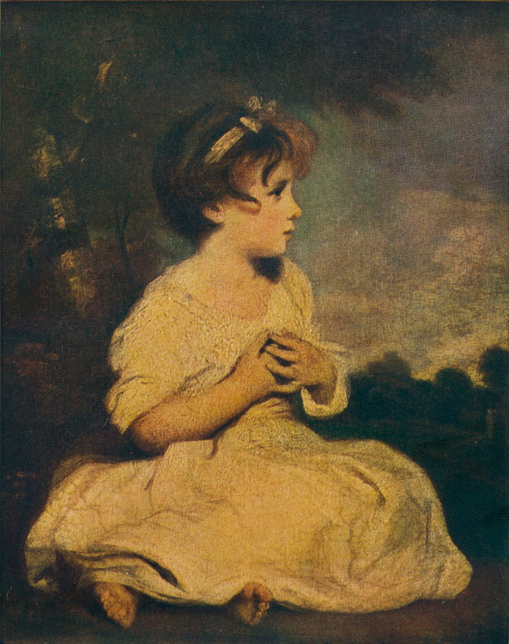 Das Zeitalter der Unschuld, ca. 1788 von Joshua Reynolds