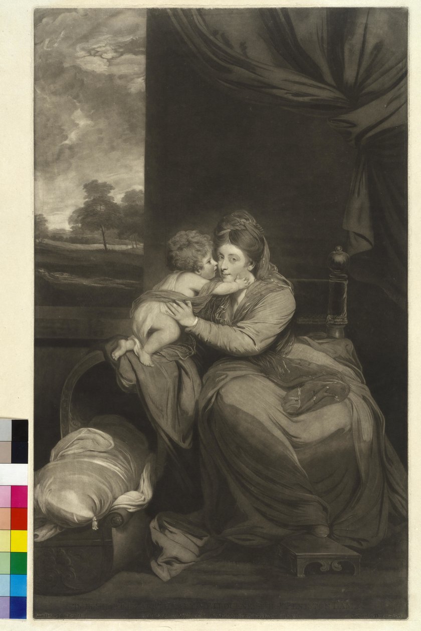 Vikontess Melbourne Elizabeth Lamb von Joshua Reynolds