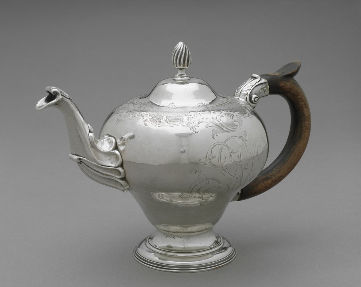 Teekanne, 1755-75 von Joshua Richardson