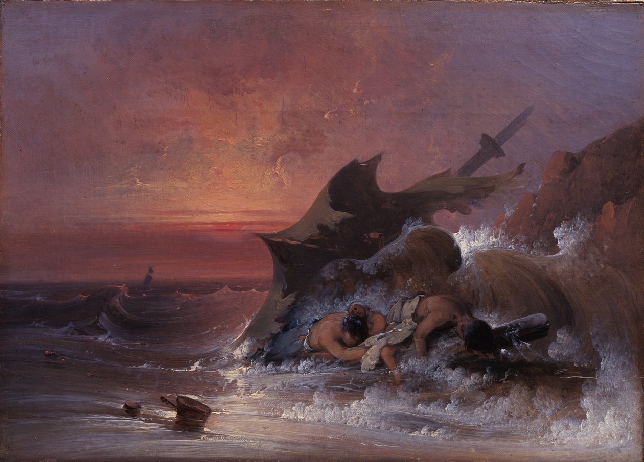 Nach dem Sturm, 1800er von Joshua H. Shaw