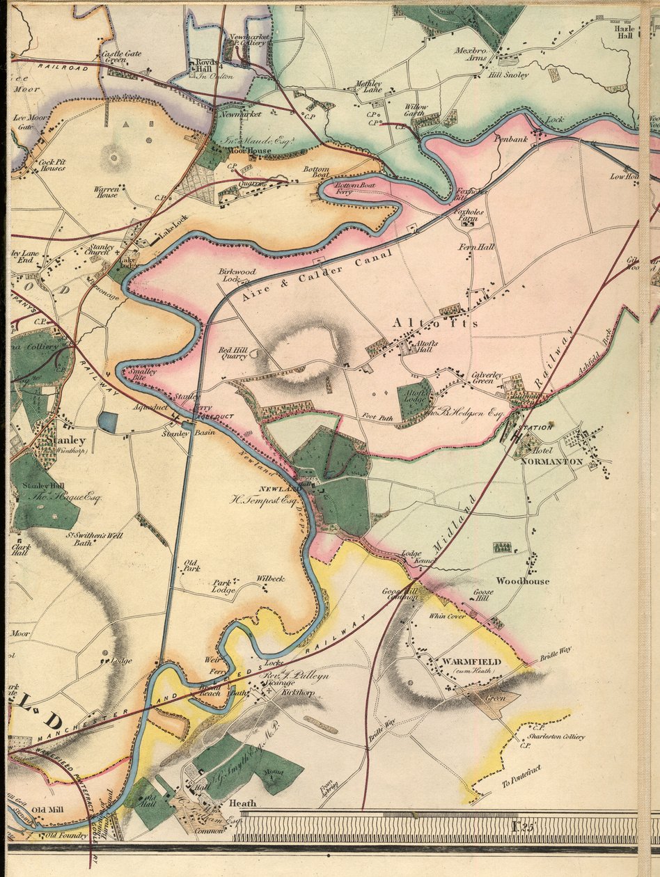 D5, Altofts, Normanton, Stanley & Warmfield von Joshua Thorp