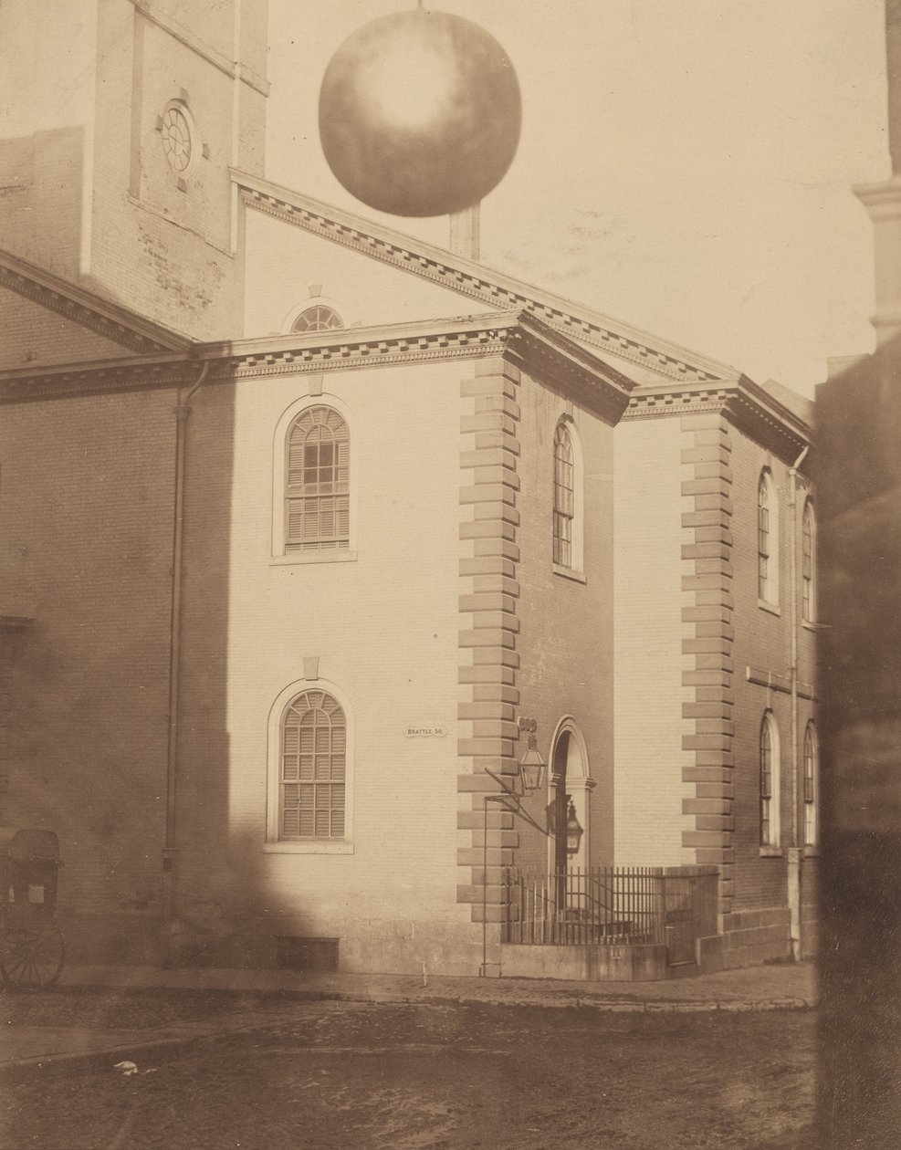 Brattle Square Church, 1850er Jahre (Foto) von Josiah Johnson Hawes