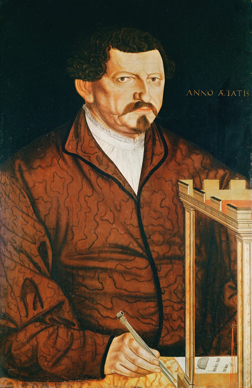 Porträt eines Medaillenmachers von Jost Amman