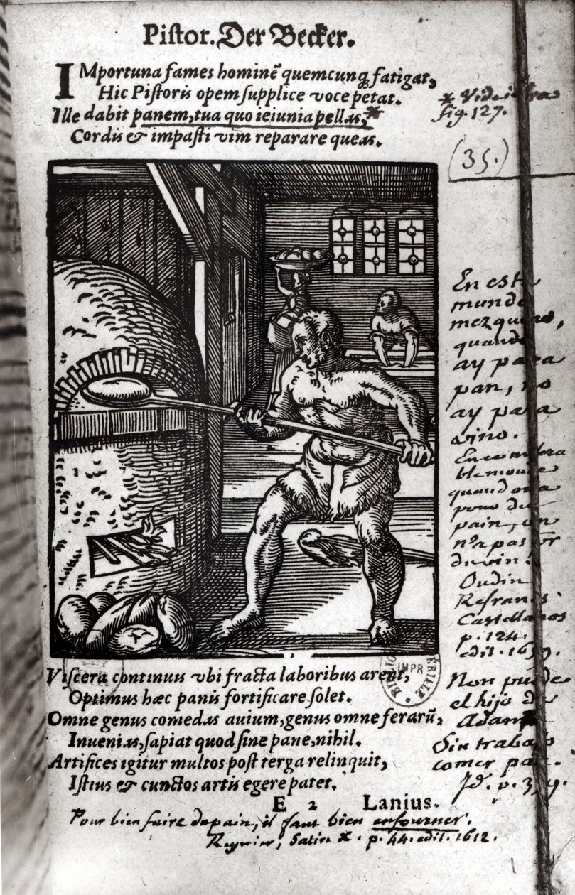 Der Bäcker von Jost Amman