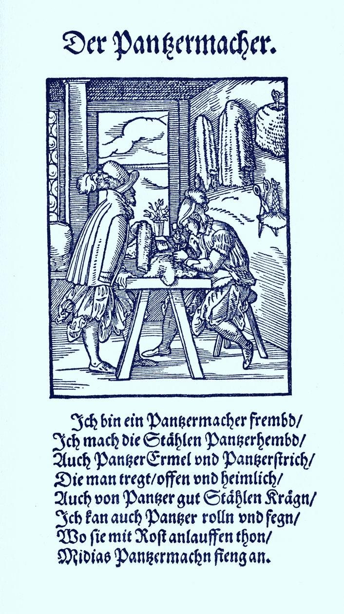 Kettenhemdmacher von Jost Amman