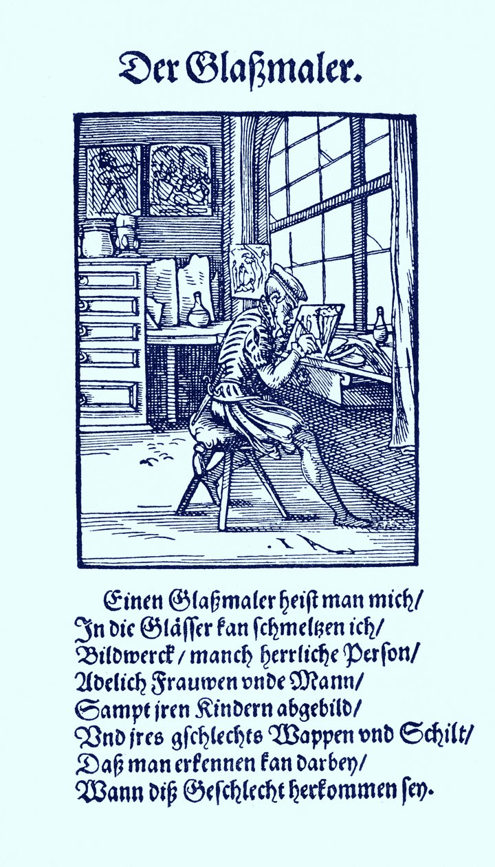 Glasmaler von Jost Amman