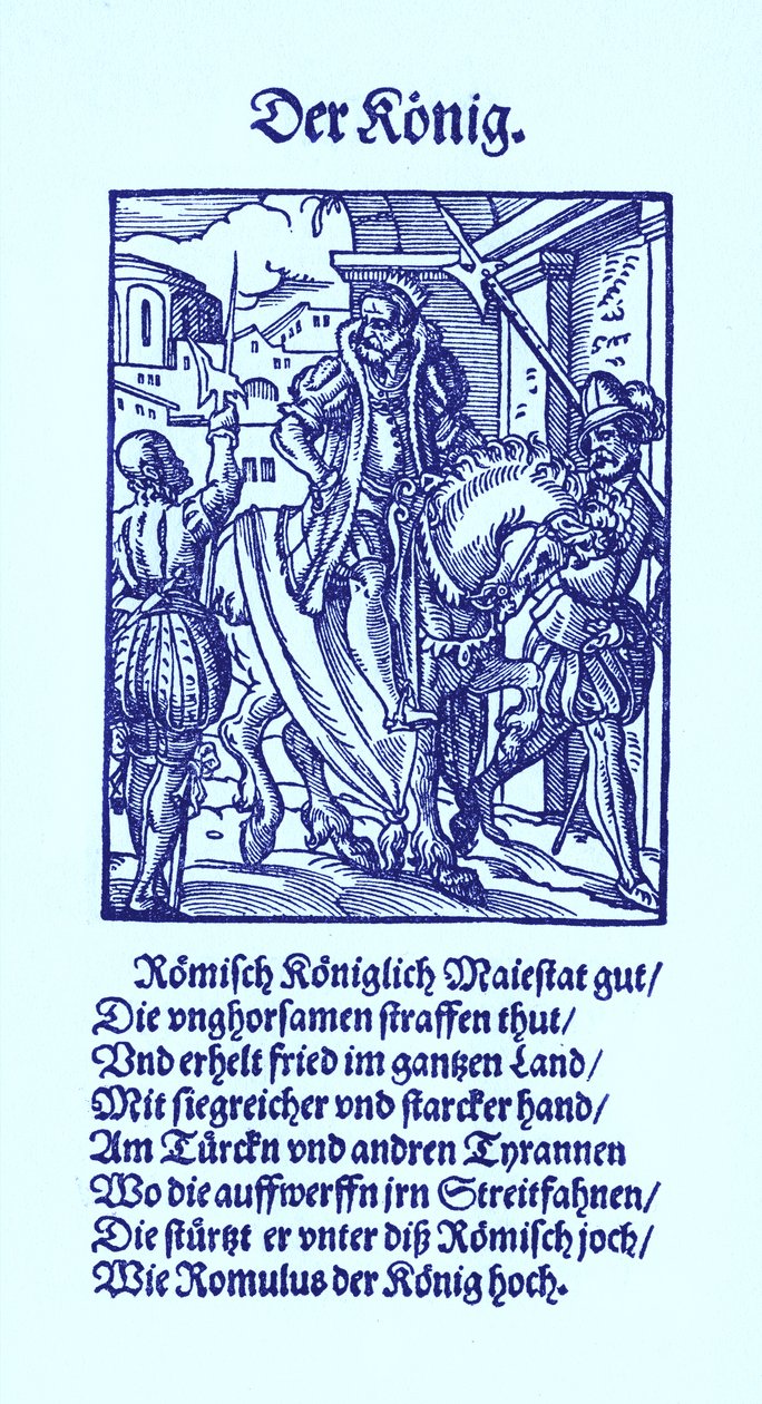 Der König von Jost Amman
