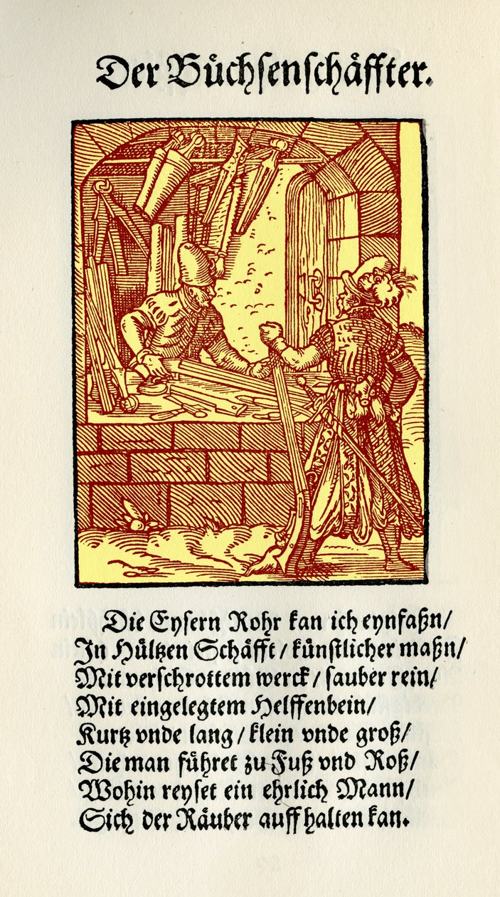 Waffenschmied von Jost Amman