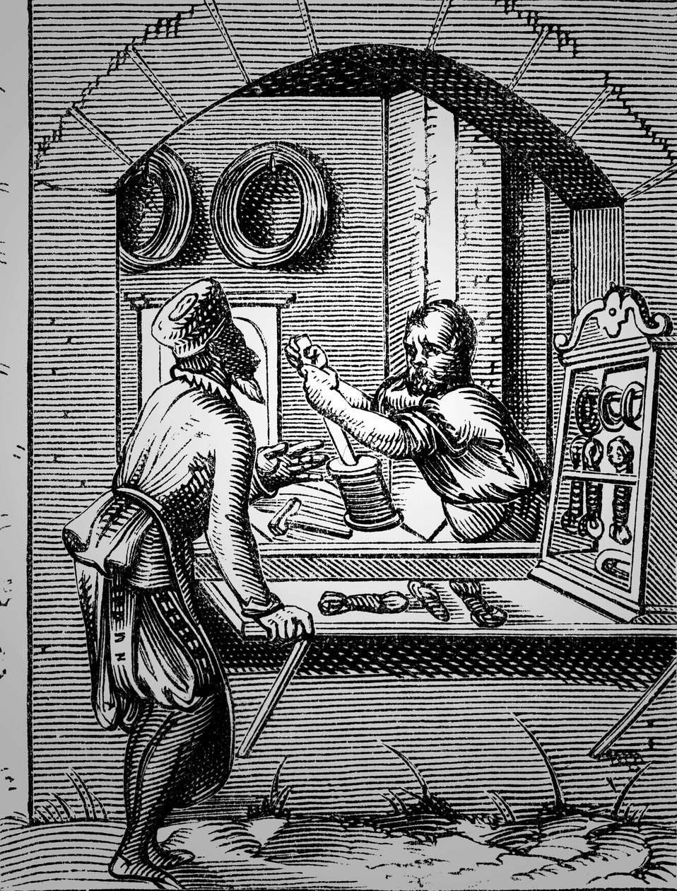 Drahtarbeiter von Jost Amman