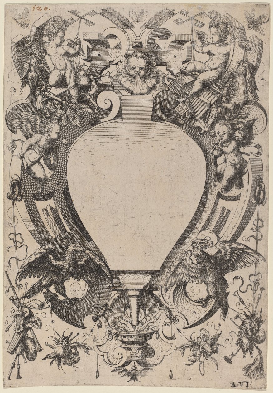Luft, 1568 von Jost Ammon