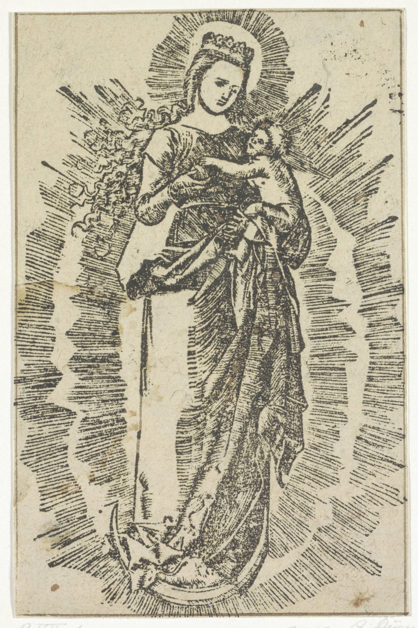 Maria mit Christuskind von Jost de Negker