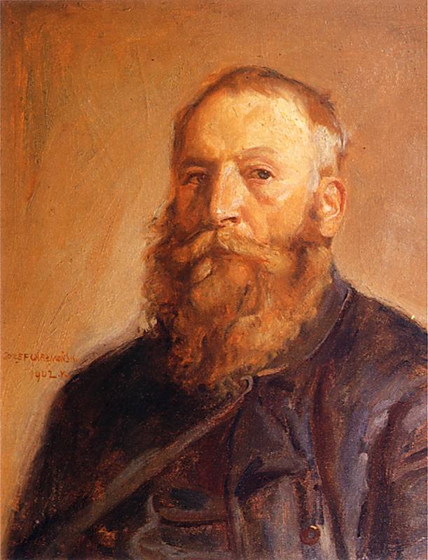 Selbstporträt von Jozef Marian Chemonski