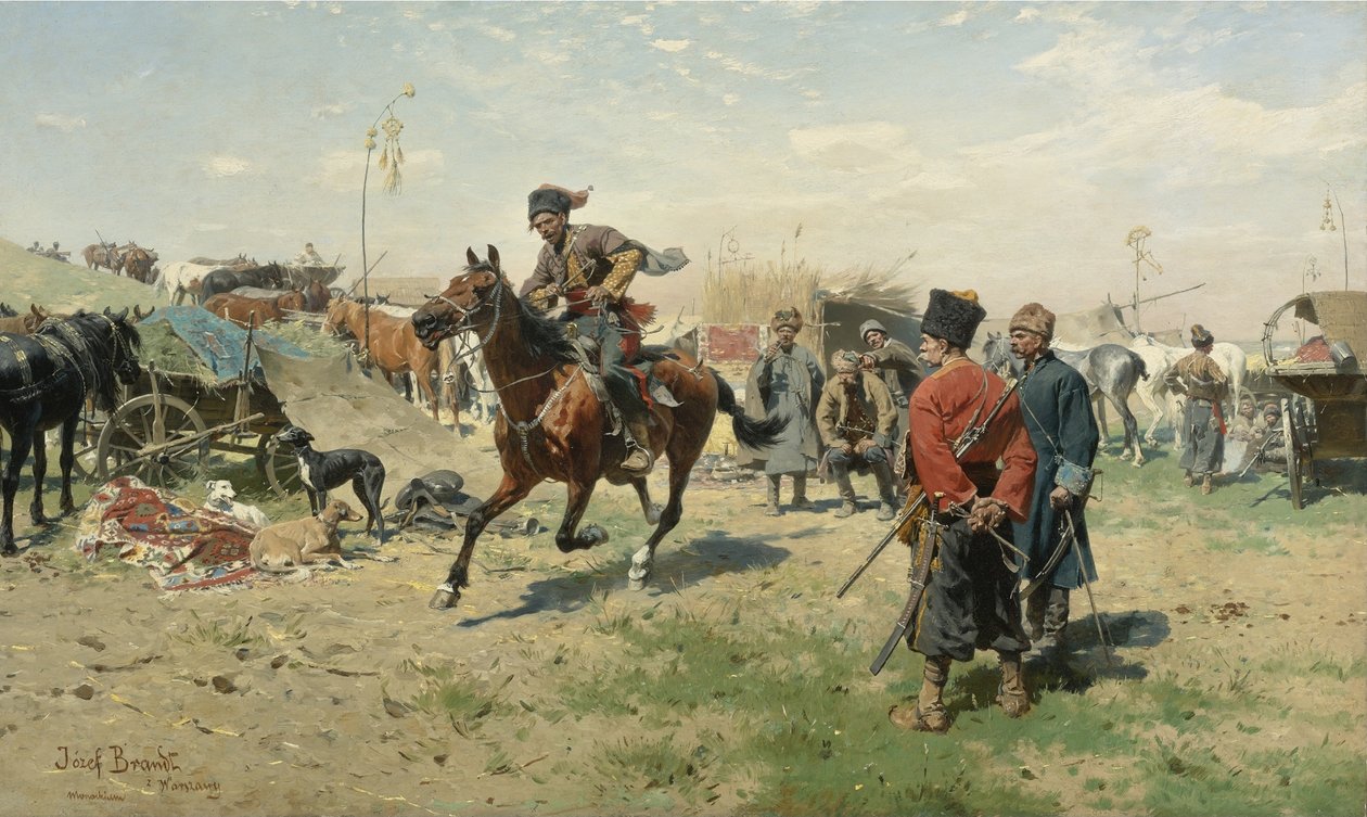 Die Saporoger Kosaken von Jozef Brandt