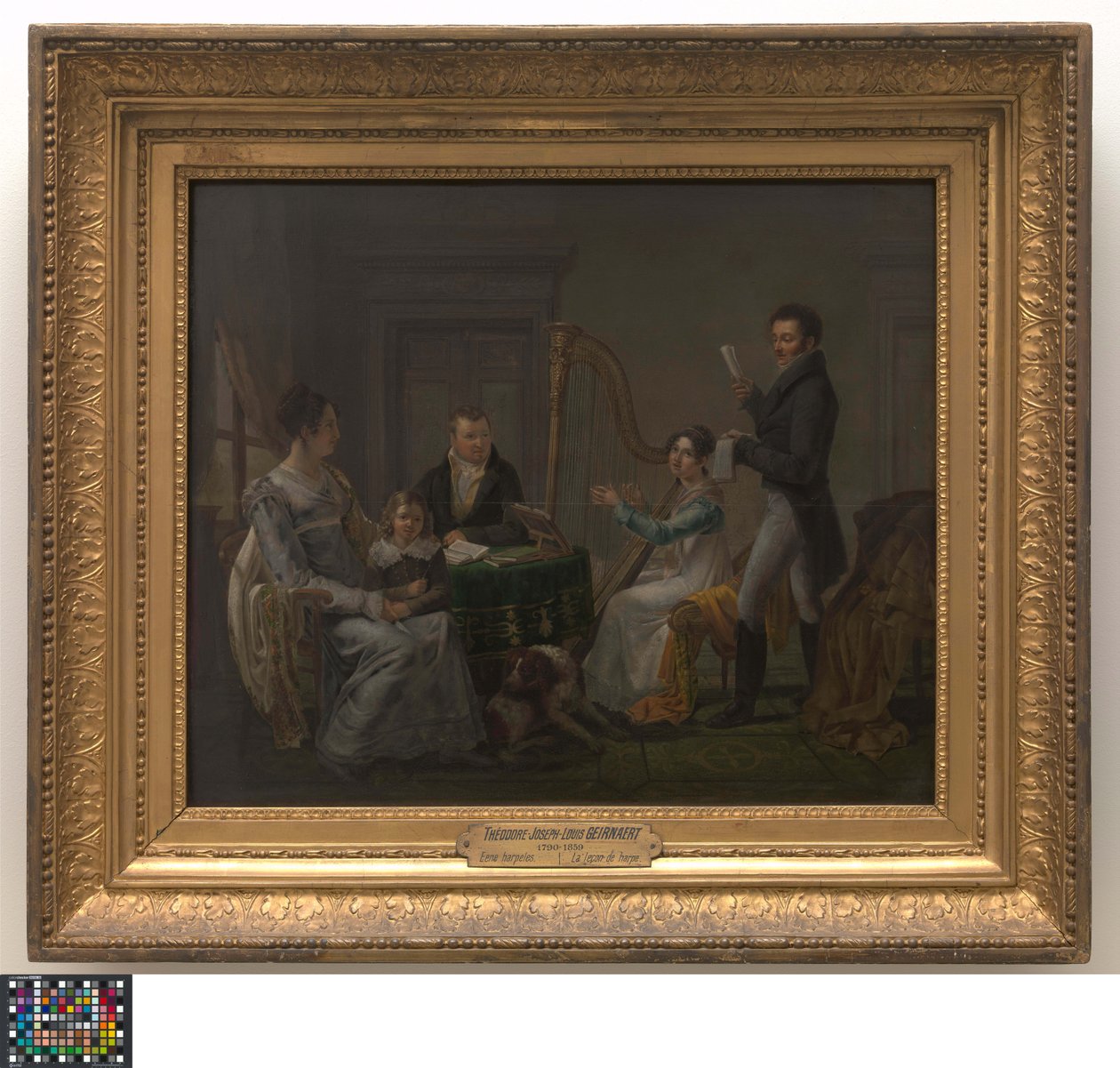 Die Harfenstunde von Jozef Geirnaert