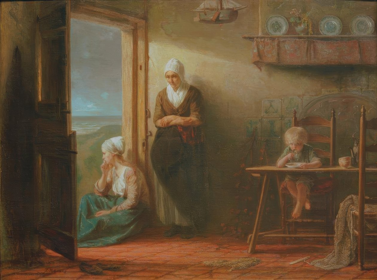 Nach dem Sturm von Jozef Israëls
